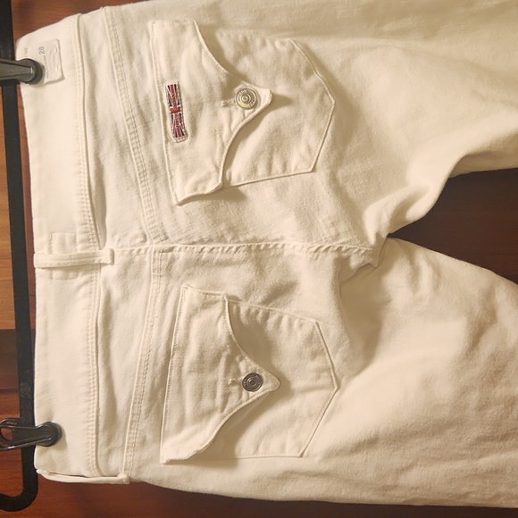 HUDSON Women's Collin Mid Rise Straight Crop Jeans - Picture 3 of 5